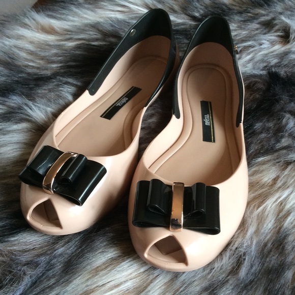 Melissa Shoes - Melissa Women’s Jelly Flats with Bow